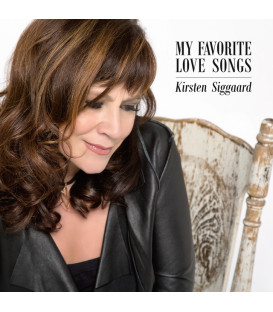 Kirsten Siggaard -	 My favorite love songs - CD - BRUGT