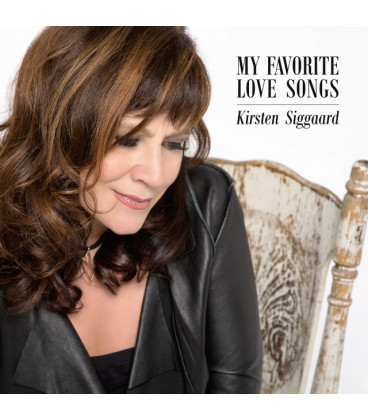 Kirsten Siggaard -	 My favorite love songs - CD - BRUGT