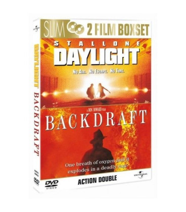 Daylight + Backdraft - 2 DVD - BRUGT