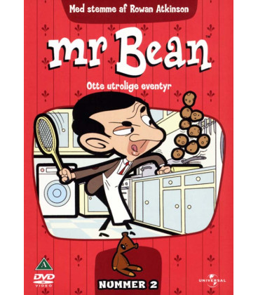 Mr. Bean Nummer 2: Otte Utrolige Eventyr (Tegnefilm) - DVD - BRUGT