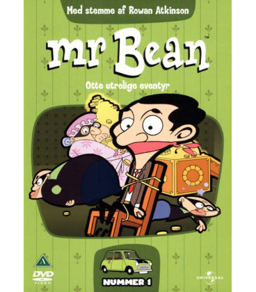 Mr. Bean Nummer 1: Otte Utrolige Eventyr (Tegnefilm) - DVD - BRUGT
