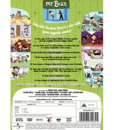 Mr. Bean Nummer 1: Otte Utrolige Eventyr (Tegnefilm) - DVD - BRUGT