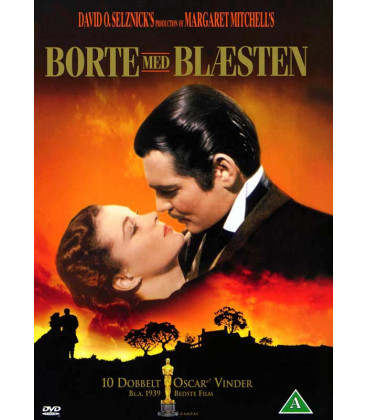 Borte med Blæsten - DVD - BRUGT