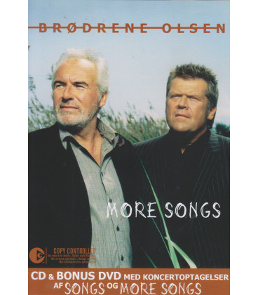Brødrene Olsen -	 More songs - 1 DVD - 1 CD - BRUGT