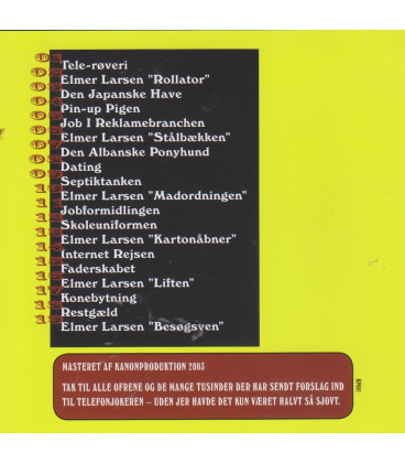 Telefon Jokeren - Åh pis - CD - BRUGT