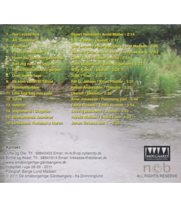 De Småborgerlige Gårdsangere fra Dronninglund - Vol. 1 - CD - BRUGT