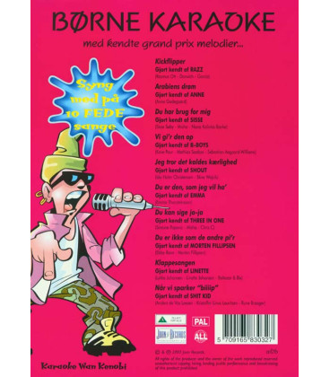 Karaoke: Børne Karaoke - DVD - BRUGT