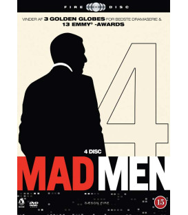 Mad Men: Sæson 4 - 4 DVD - BRUGT
