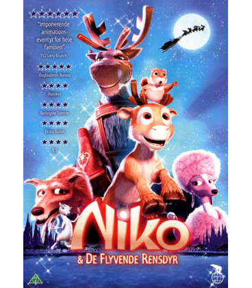 Niko & de flyvende rensdyr - DVD - NY