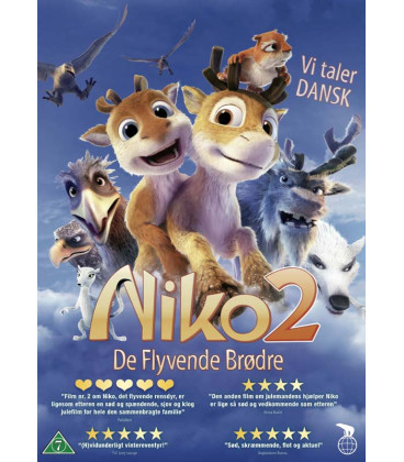 Niko 2: De flyvende brødre - DVD - NY