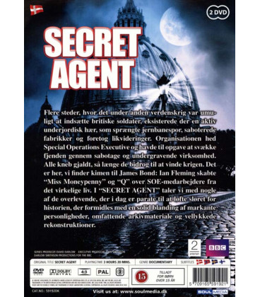 Secret Agent: Spying & Sabotage During World War II - 2 DVD - NY I FOLIE