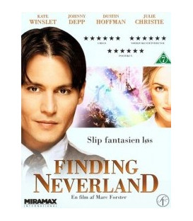 Finding Neverland - DVD - BRUGT - PAPCOVER