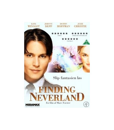 Finding Neverland - DVD - BRUGT - PAPCOVER