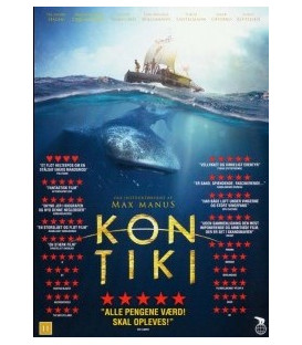 Kon-Tiki - DVD - BRUGT - PAPCOVER