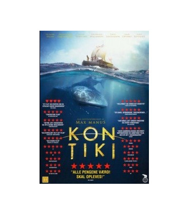 Kon-Tiki - DVD - BRUGT - PAPCOVER
