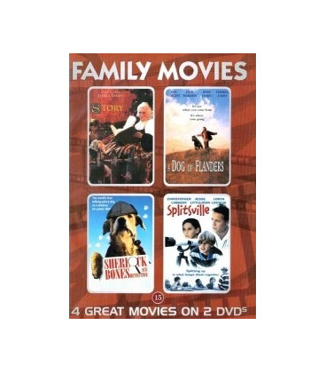 Family Movies (4 Film) - 2 DVD - 4 FILM - BRUGT