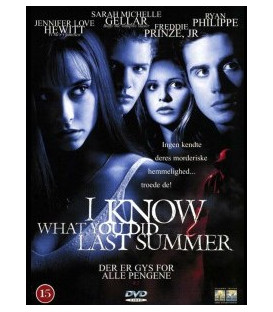 I Know What You Did Last Summer - DVD - BRUGT