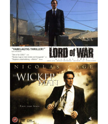 Lord of War / The Wicker Man (2 film) - 2 DVD - BRUGT