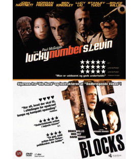 Lucky Number Slevin / 16 Blocks (2 film) - 2 DVD - BRUGT