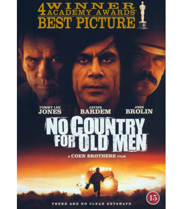 No Country For Old Men - DVD - BRUGT