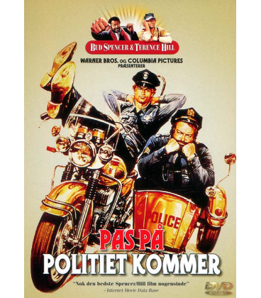 Bud Spencer & Terence Hill - Pas på, politiet kommer - DVD - BRUGT