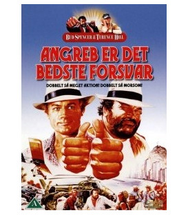 Bud Spencer & Terence Hill - Angreb Er Det Bedste Forsvar - DVD - BRUGT