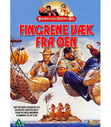Bud Spencer & Terence Hill - Fingrene væk fra øen - DVD - BRUGT