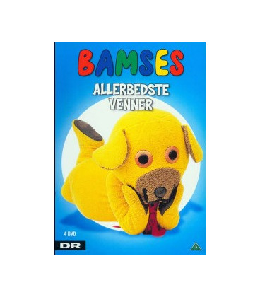 Bamses Allerbedste Venner - 4 DVD - BRUGT