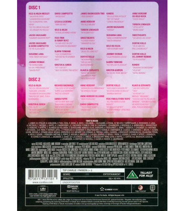 Den store Top Charlie i Parken boks - 2 DVD - BRUGT