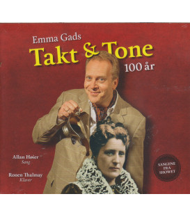 Emma Gads Takt & tone 100 år - Teatret OPtimis (Allan Høier, Erik Ronen Thalmay) -CD - NY