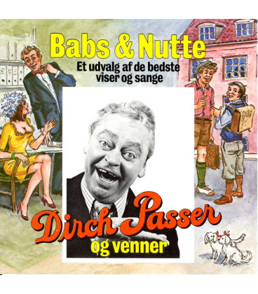 Dirch Passer og venner – Babs & Nutte - CD - BRUGT