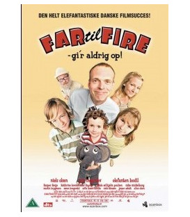 Far Til Fire: Gir Aldrig Op - DVD - BRUGT - PAPCOVER