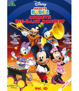 Mickeys klubhus: Mickeys big-band koncert - DVD - BRUGT