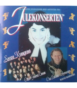 Julekonserten - En Samling Julesanger Med Artister Fra Julekonserten - CD - BRUGT