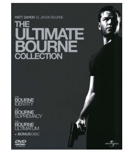 The Ultimate Bourne Trilogy - 4 DVD - BRUGT
