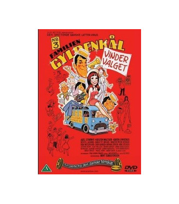 Familien Gyldenkål Vinder Valget - DVD - BRUGT - Papcover