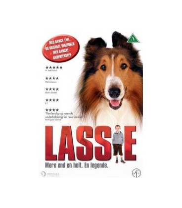 Lassie - DVD - BRUGT - Papcover