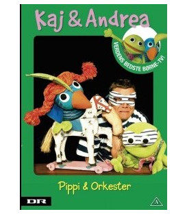 Kaj & Andrea  31 - Pippi & Orkester - DVD - BRUGT