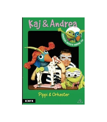Kaj & Andrea  31 - Pippi & Orkester - DVD - BRUGT