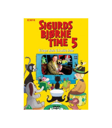 Sigurds Bjørnetime 5: Vi Leger Skole & Frække Frøer - DVD - BRUGT