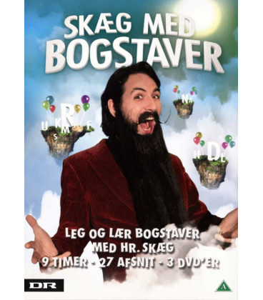 Skæg med Bogstaver - 3 DVD - BRUGT