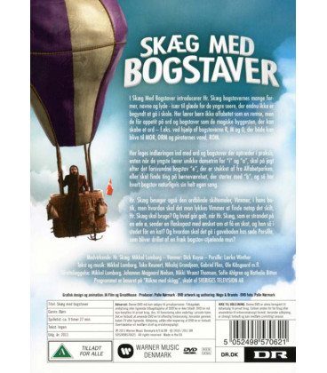 Skæg med Bogstaver - 3 DVD - BRUGT