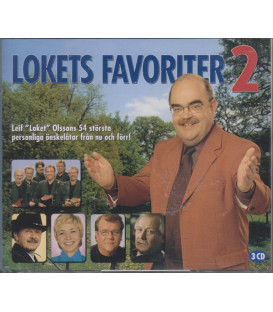 Lokets Favoriter 2 - 3 CD - BRUGT