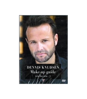 Dennis Knudsen: Make-up Guide - Trin For Trin - 1 - DVD - BRUGT