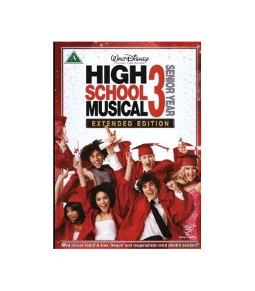 High School Musical 3 - Disney - DVD - BRUGT
