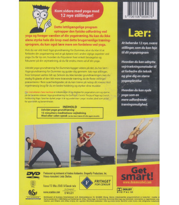 Udvidet yoga - grundtræning for dummies - DVD - BRUGT