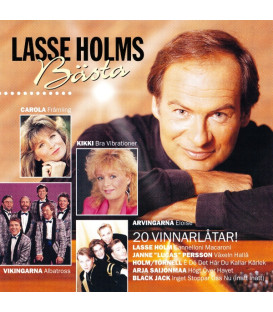 Lasse Holm – Lasse Holms Bästa - CD - BRUGT