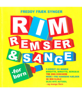 Freddy Fræk - Rim, Remser og Sange for Børn - CD - BRUGT