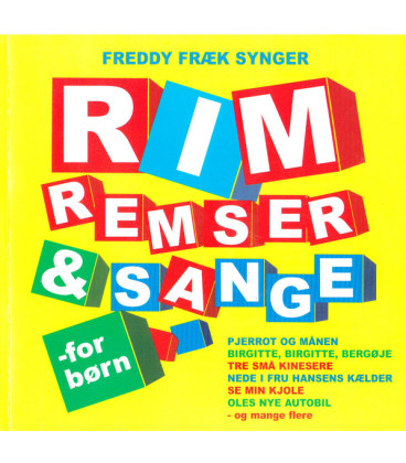 Freddy Fræk - Rim, Remser og Sange for Børn - CD - BRUGT