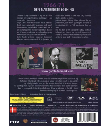 Gamle Danmark 9: Den Næstbedste Løsning (1966-1971) - DVD - BRUGT